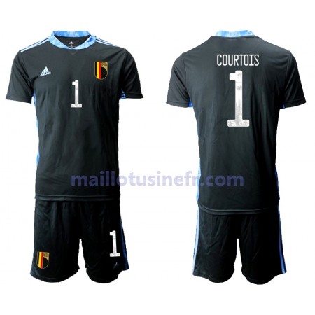 Maillot de Foot Belgique Thibaut Courtois 1 Gardien Domicile UEFA EURO 2020 - Enfant